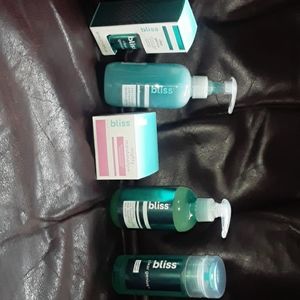 Bundle of bliss face products....